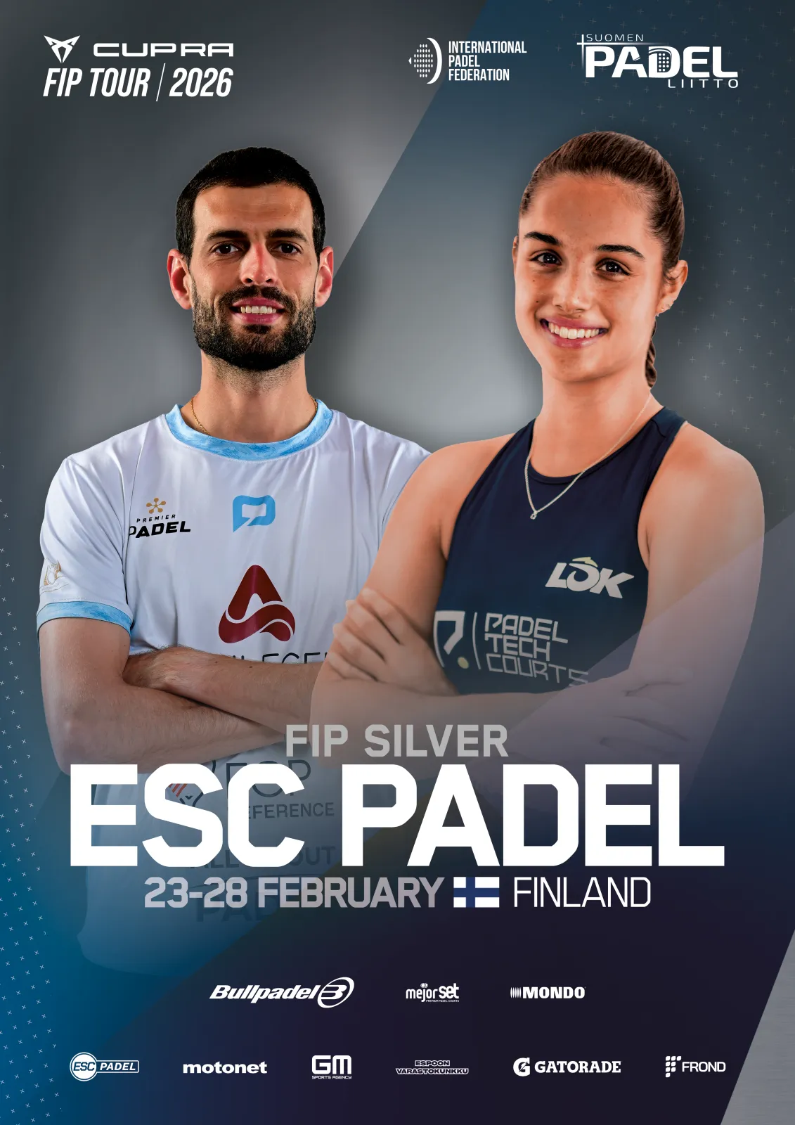 Official poster of FIP Silver Esc Padel 2026
