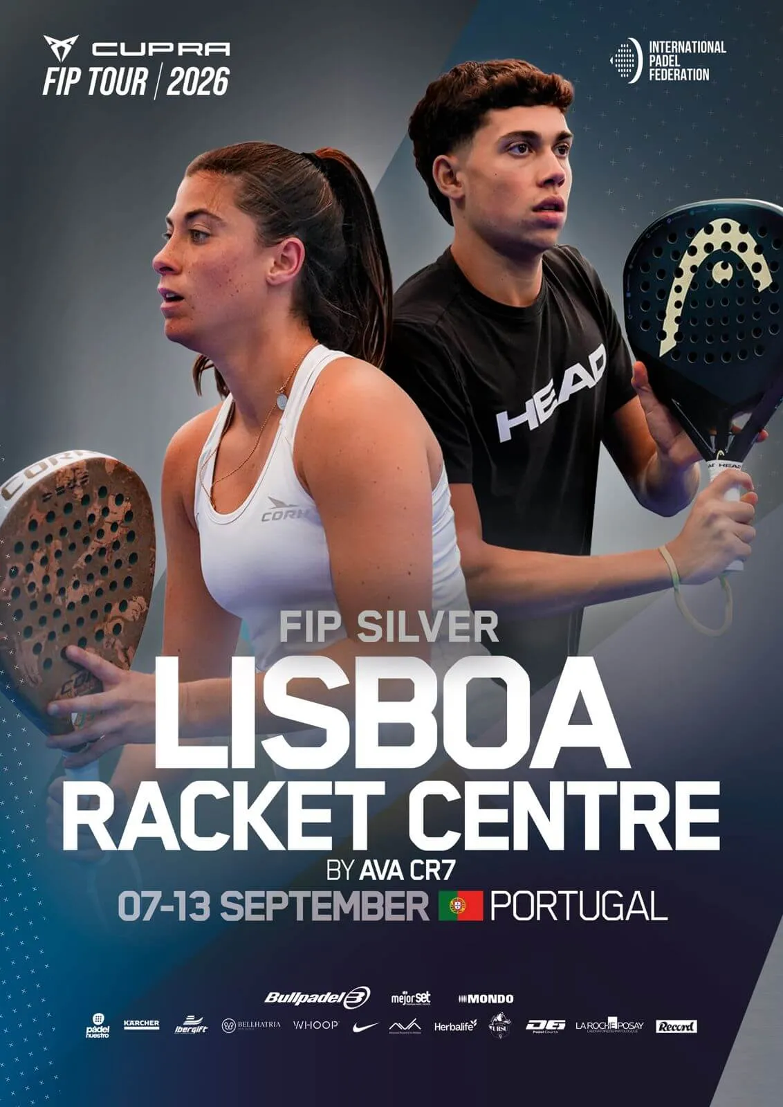 Official poster of FIP Silver Lisboa Racket Centre By Ava Cr7