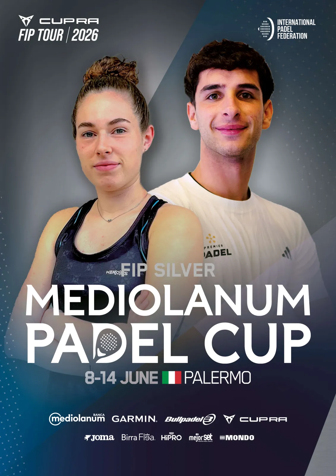 Official poster of FIP Silver Mediolanum Padel Cup