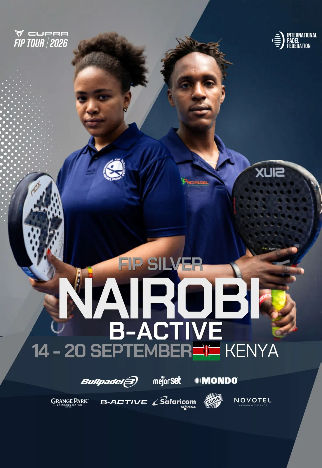 Official poster of FIP Silver Nairobi B-active