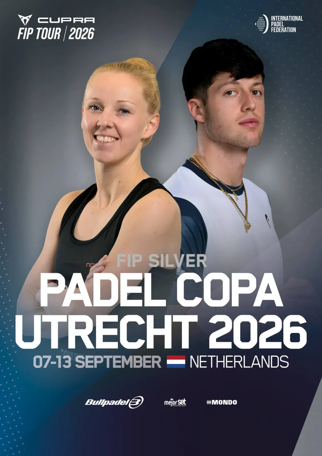 Official poster of FIP Silver Padel Copa Utrecht 2026