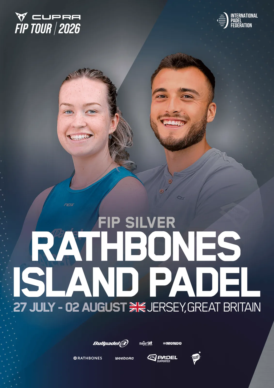 Official poster of FIP Silver Rathbones Island Padel