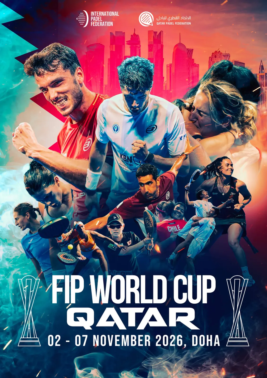 Official poster of Padel World Cup 2026