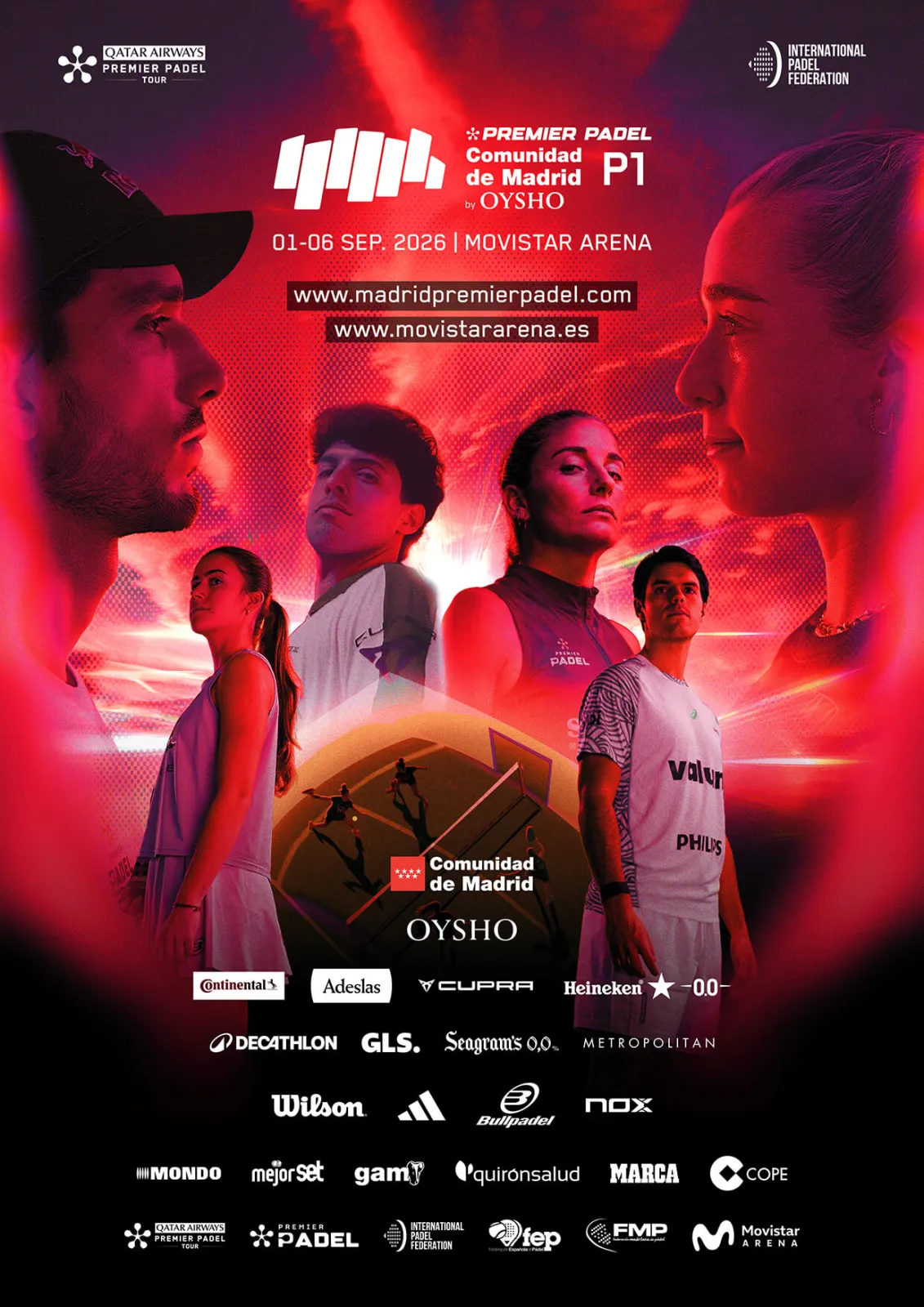 Official poster of Madrid P1 2026