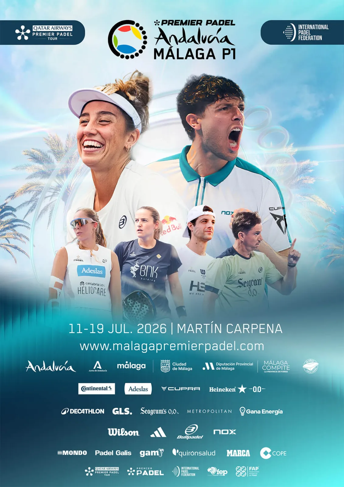 Official poster of Málaga P1 2026