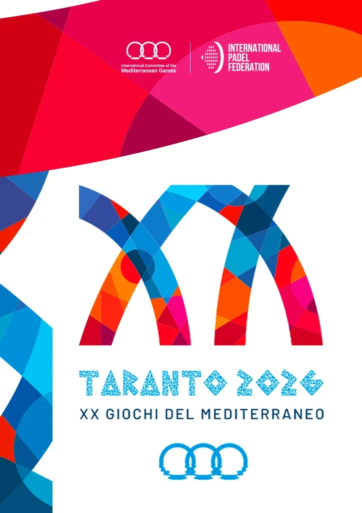 Official poster of Mediterranean Games 2026