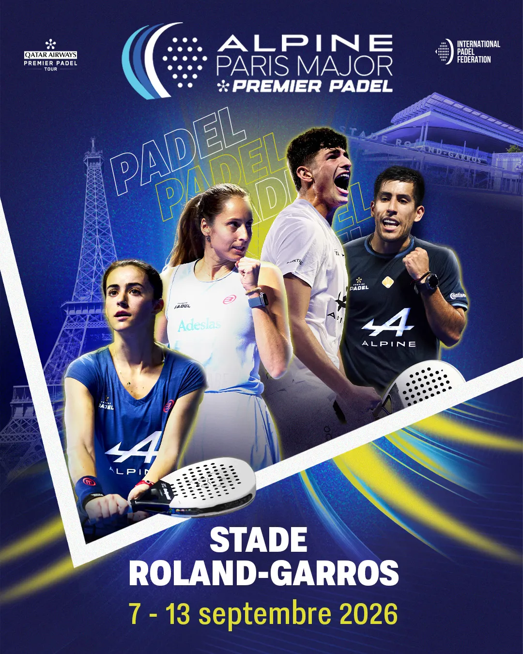 Official poster of Paris Major 2026
