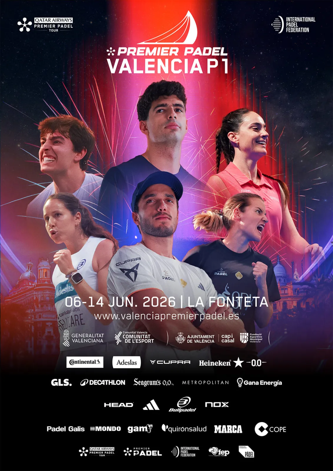 Official poster of Valencia P1 2026